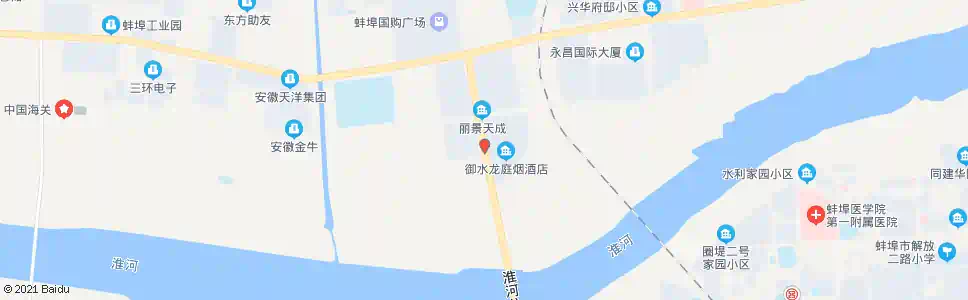 蚌埠朝阳路_公交站地图_蚌埠公交_妙搜公交查询2025