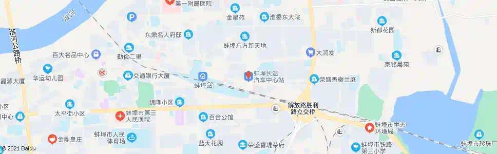 蚌埠客运西站_公交站地图_蚌埠公交_妙搜公交查询2025
