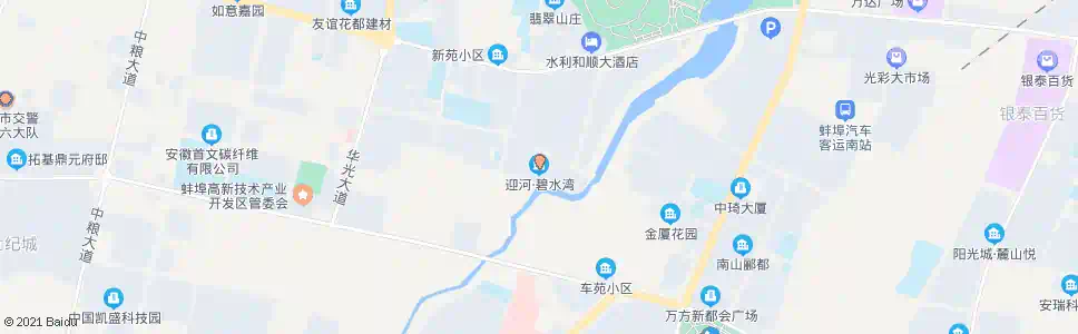 蚌埠迎河碧水湾_公交站地图_蚌埠公交_妙搜公交查询2025