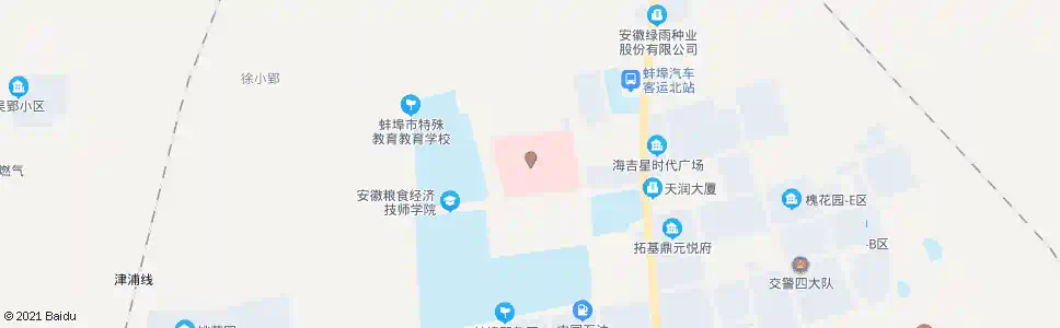 蚌埠蚌医二附院北区_公交站地图_蚌埠公交_妙搜公交查询2025