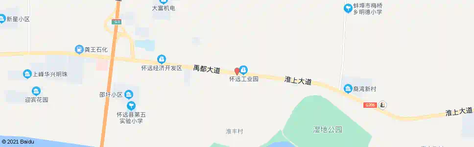 蚌埠123补习学校_公交站地图_蚌埠公交_妙搜公交查询2025
