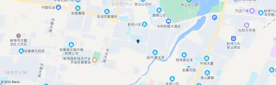 蚌埠山南新村_公交站地图_蚌埠公交_妙搜公交查询2025