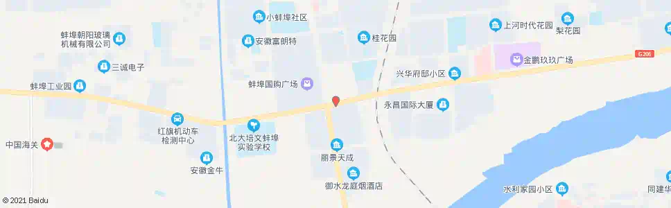 蚌埠小蚌埠_公交站地图_蚌埠公交_妙搜公交查询2025