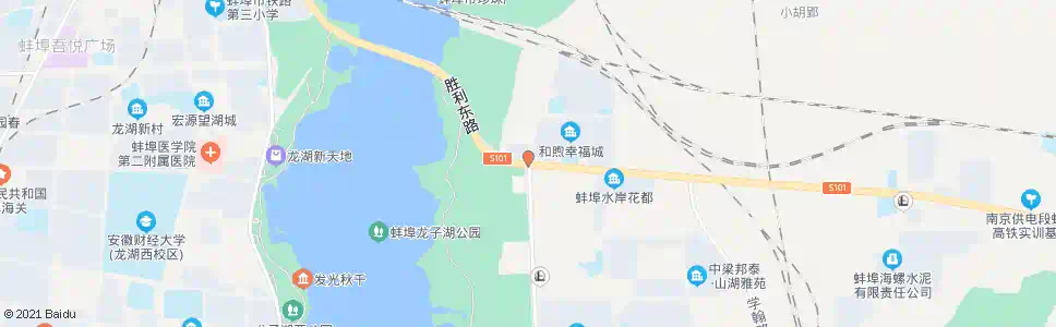 蚌埠胜利路曹山路_公交站地图_蚌埠公交_妙搜公交查询2025