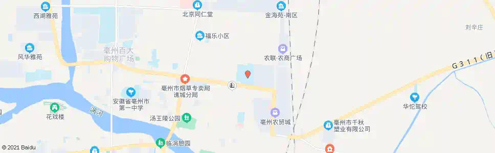 亳州五中_公交站地图_亳州公交_妙搜公交查询2025