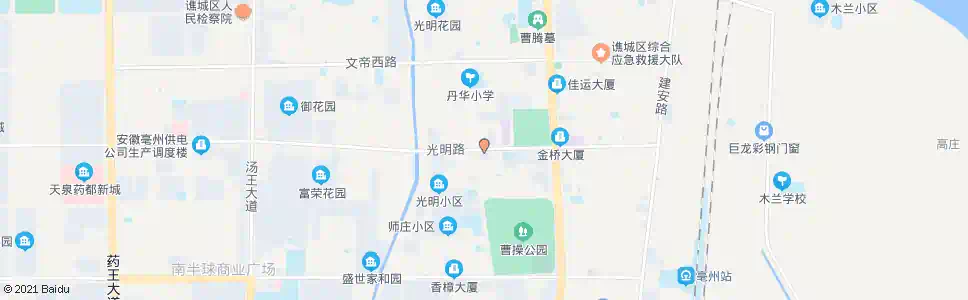 亳州三曹路口_公交站地图_亳州公交_妙搜公交查询2025