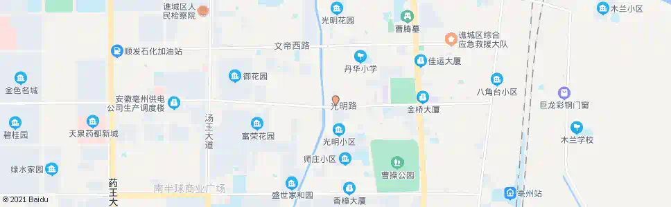 亳州市中级人民法院_公交站地图_亳州公交_妙搜公交查询2025