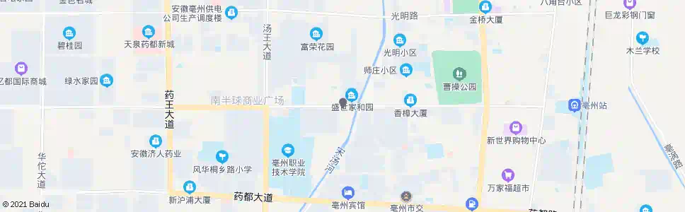 亳州盛世家和园_公交站地图_亳州公交_妙搜公交查询2025