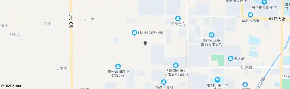亳州安踏顶基公司北门_公交站地图_亳州公交_妙搜公交查询2025