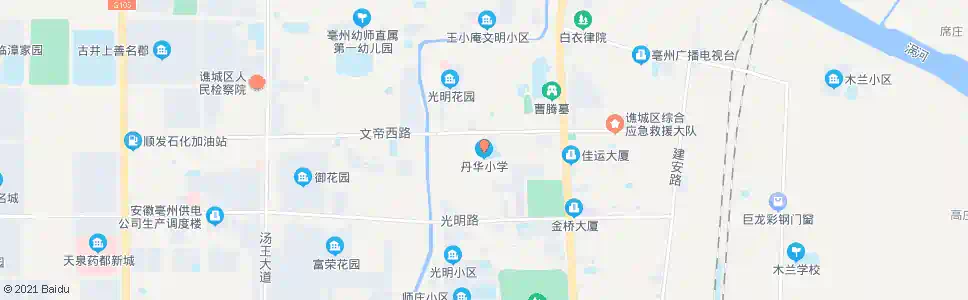 亳州丹华小学_公交站地图_亳州公交_妙搜公交查询2025