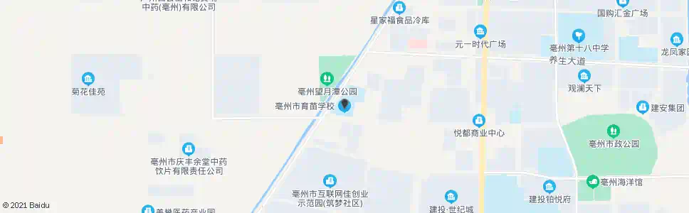 亳州育苗学校_公交站地图_亳州公交_妙搜公交查询2025