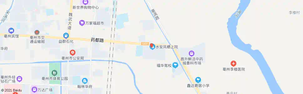 亳州彭马庄_公交站地图_亳州公交_妙搜公交查询2025