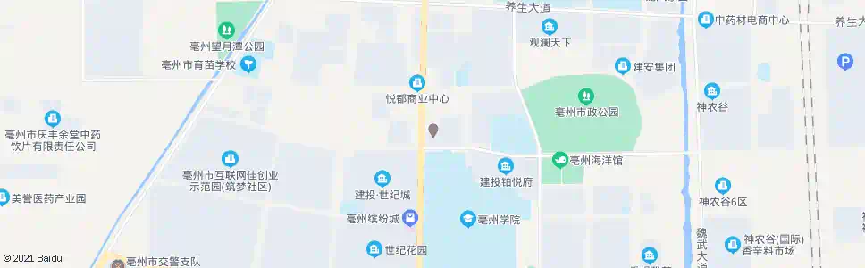 亳州工业园区管委会_公交站地图_亳州公交_妙搜公交查询2025