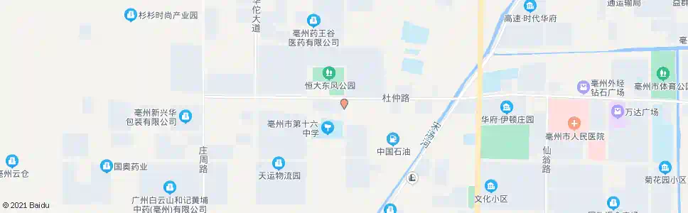 亳州十六中学_公交站地图_亳州公交_妙搜公交查询2025