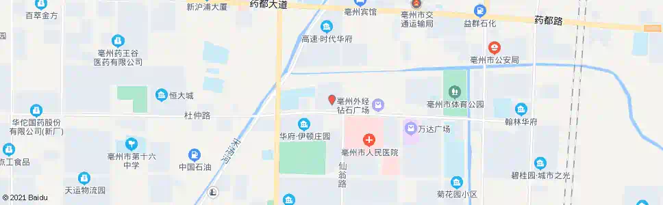 亳州党校_公交站地图_亳州公交_妙搜公交查询2025