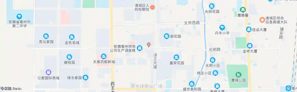 亳州帝景华庭小区_公交站地图_亳州公交_妙搜公交查询2025