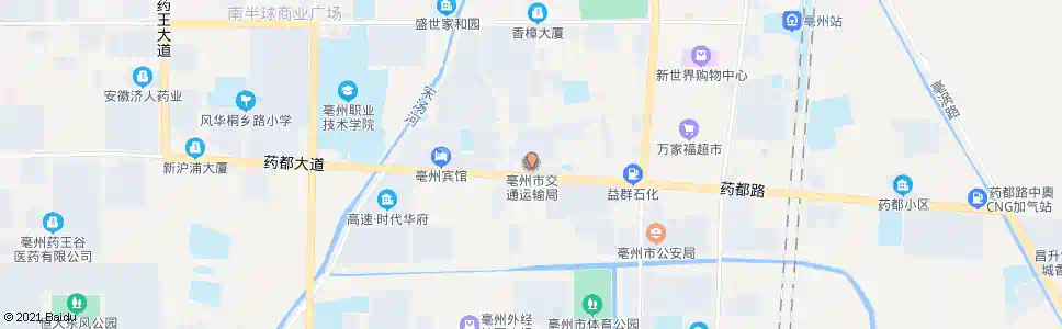 亳州市交通局_公交站地图_亳州公交_妙搜公交查询2025