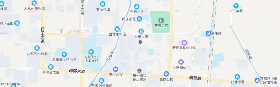 亳州市政府东门_公交站地图_亳州公交_妙搜公交查询2025