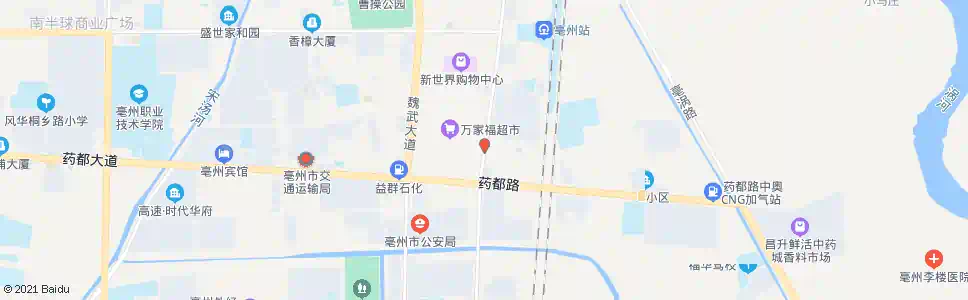 亳州万福东门_公交站地图_亳州公交_妙搜公交查询2025
