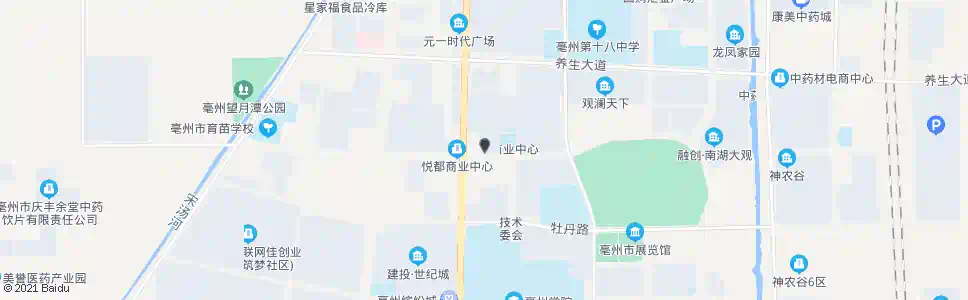亳州十字金街南湖春城_公交站地图_亳州公交_妙搜公交查询2025