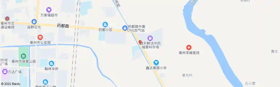 亳州福华驾校_公交站地图_亳州公交_妙搜公交查询2025