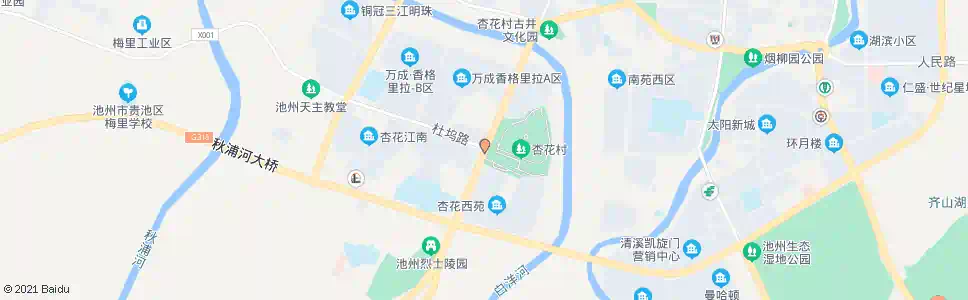 池州杏花村_公交站地图_池州公交_妙搜公交查询2025