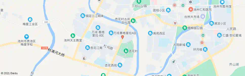 池州西门停车场_公交站地图_池州公交_妙搜公交查询2025