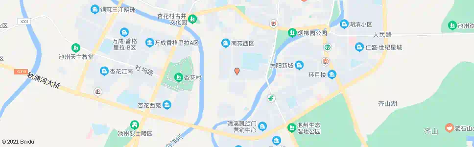 池州维多利亚花园_公交站地图_池州公交_妙搜公交查询2025