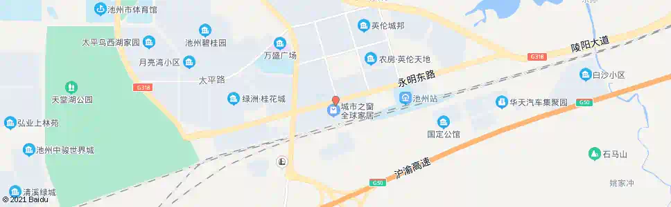 池州豪丰国际家具城_公交站地图_池州公交_妙搜公交查询2025