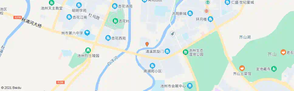 池州红光小区_公交站地图_池州公交_妙搜公交查询2025