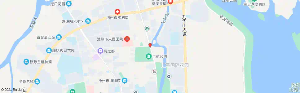 池州百牙塔_公交站地图_池州公交_妙搜公交查询2025