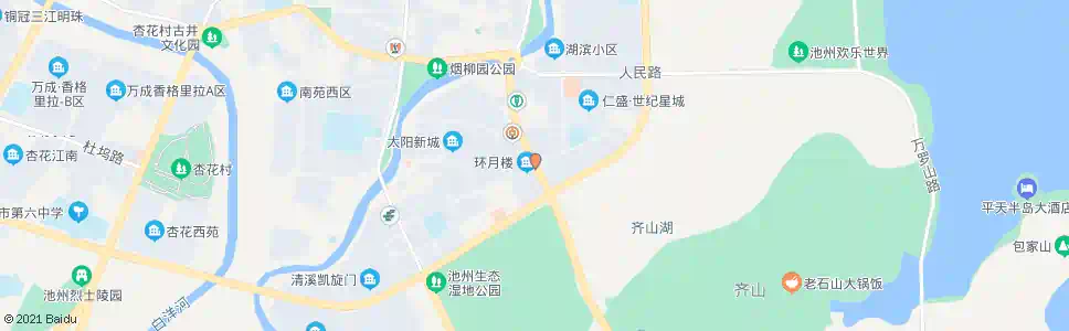 池州池沪东方医院_公交站地图_池州公交_妙搜公交查询2025