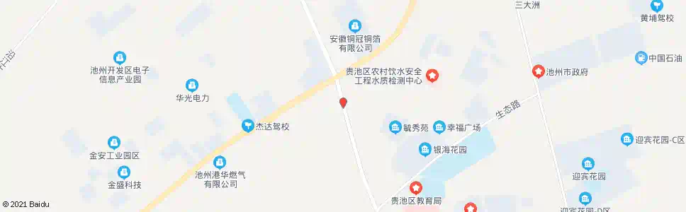 池州东外环路口_公交站地图_池州公交_妙搜公交查询2025