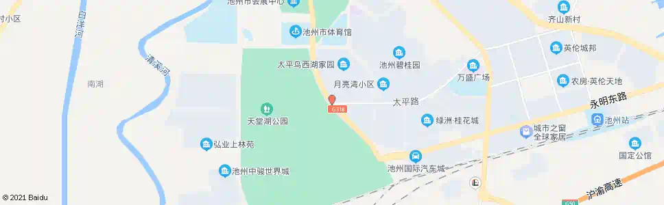 池州金汇璞玉天城_公交站地图_池州公交_妙搜公交查询2025