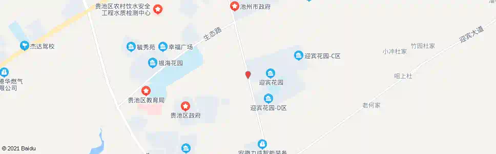 池州迎宾花园_公交站地图_池州公交_妙搜公交查询2025