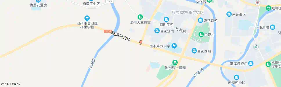 池州杏花村文化旅游区_公交站地图_池州公交_妙搜公交查询2025