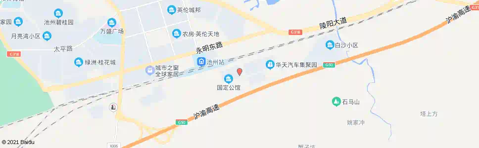 池州池州汽车4s店集聚区_公交站地图_池州公交_妙搜公交查询2025