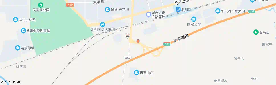 池州高速路口_公交站地图_池州公交_妙搜公交查询2025