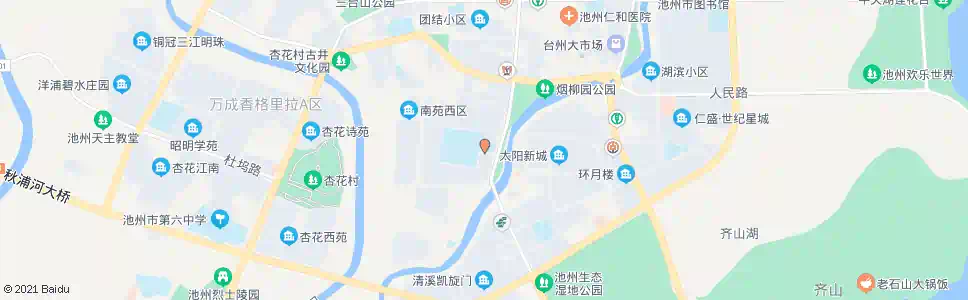池州市第二中学_公交站地图_池州公交_妙搜公交查询2025