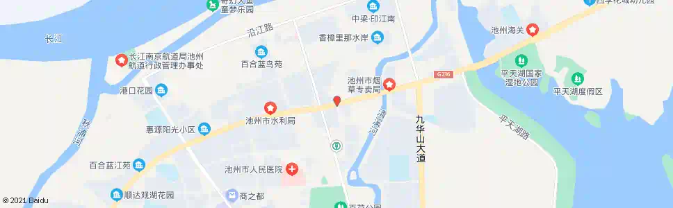 池州市委_公交站地图_池州公交_妙搜公交查询2025