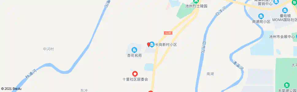 池州长岗_公交站地图_池州公交_妙搜公交查询2025