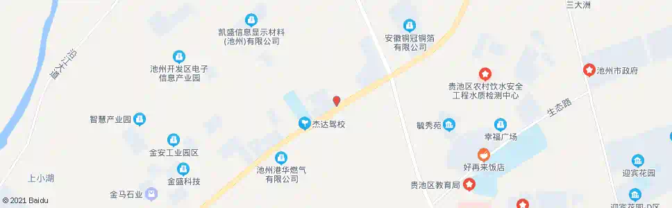 池州金光大道_公交站地图_池州公交_妙搜公交查询2025
