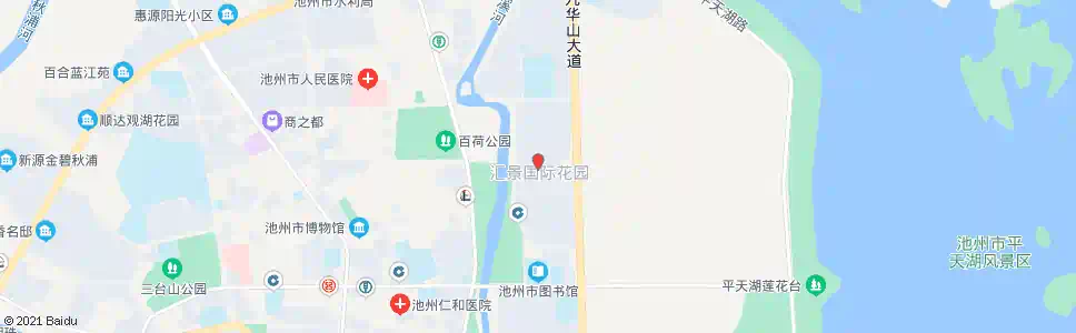 池州汇景北门_公交站地图_池州公交_妙搜公交查询2025