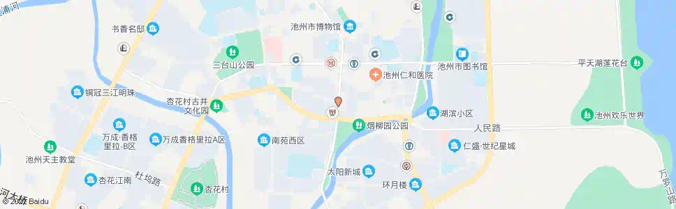 池州西街口_公交站地图_池州公交_妙搜公交查询2025