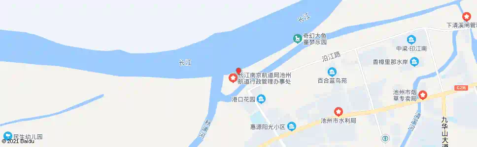 池州旅游码头_公交站地图_池州公交_妙搜公交查询2025