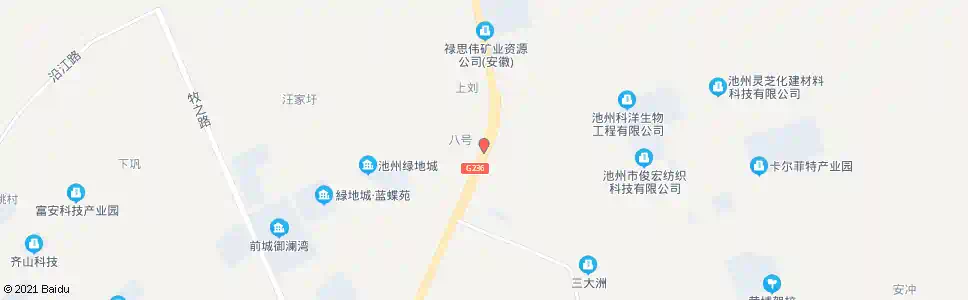 池州九华明坤铝业_公交站地图_池州公交_妙搜公交查询2025