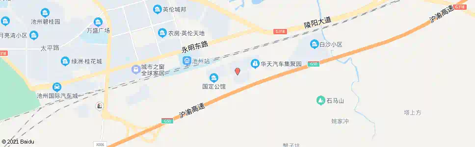 池州北京现代汽车4s店上海大众浩智汽车4s店_公交站地图_池州公交_妙搜公交查询2025