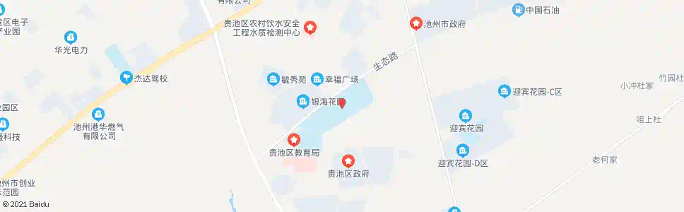 池州第八中学_公交站地图_池州公交_妙搜公交查询2025
