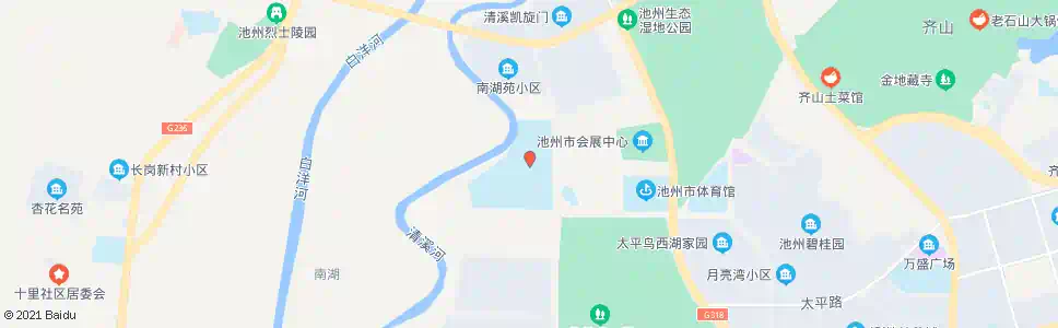 池州贵池中学_公交站地图_池州公交_妙搜公交查询2025