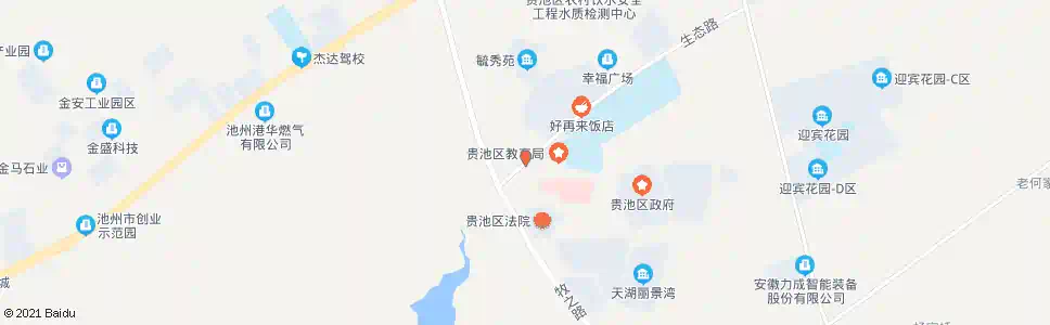 池州市二院东院区_公交站地图_池州公交_妙搜公交查询2025